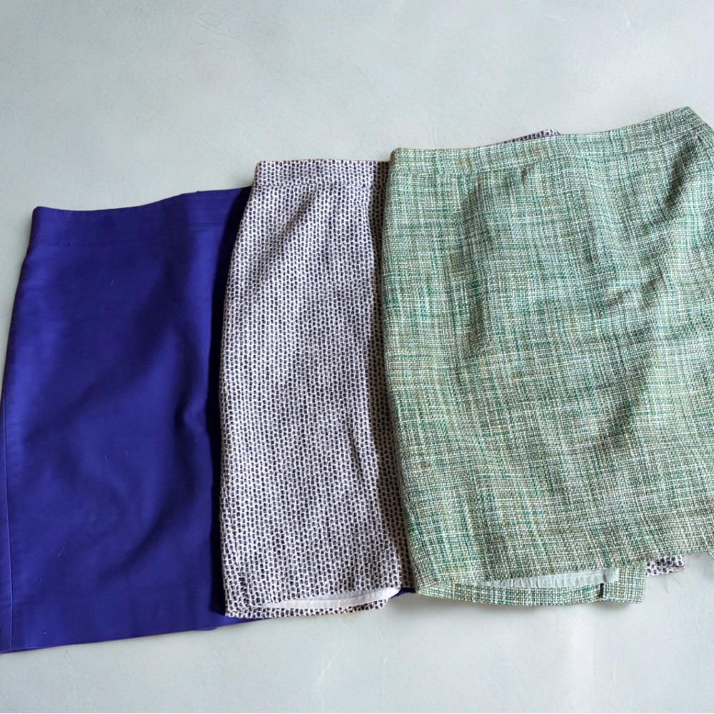 J. Crew no. 2 Pencil Skirt Bundle - size 6